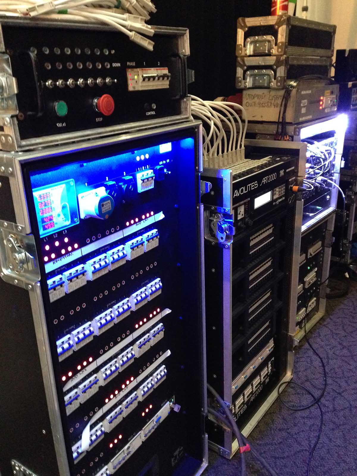 Lighting Rack In Pac Technical - MM Associates